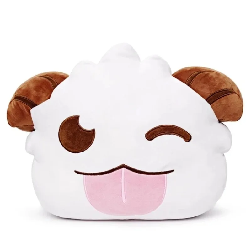 

Original Goods in Stock LOL Poro A Happy Expression Game Anime Figure Stuffed Plush Doll Toys Holiday Gifts