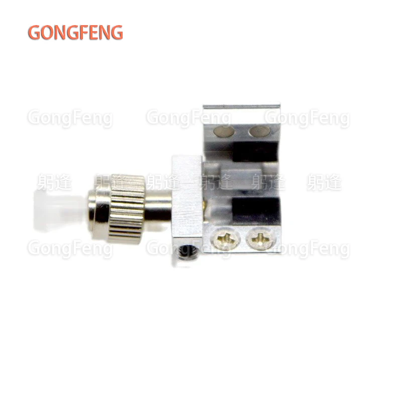 New Optical Fiber Connector OTDR Test Flange FC Mini Magnet Clamp Bare Fiber Adapter Temporary Connection Coupler