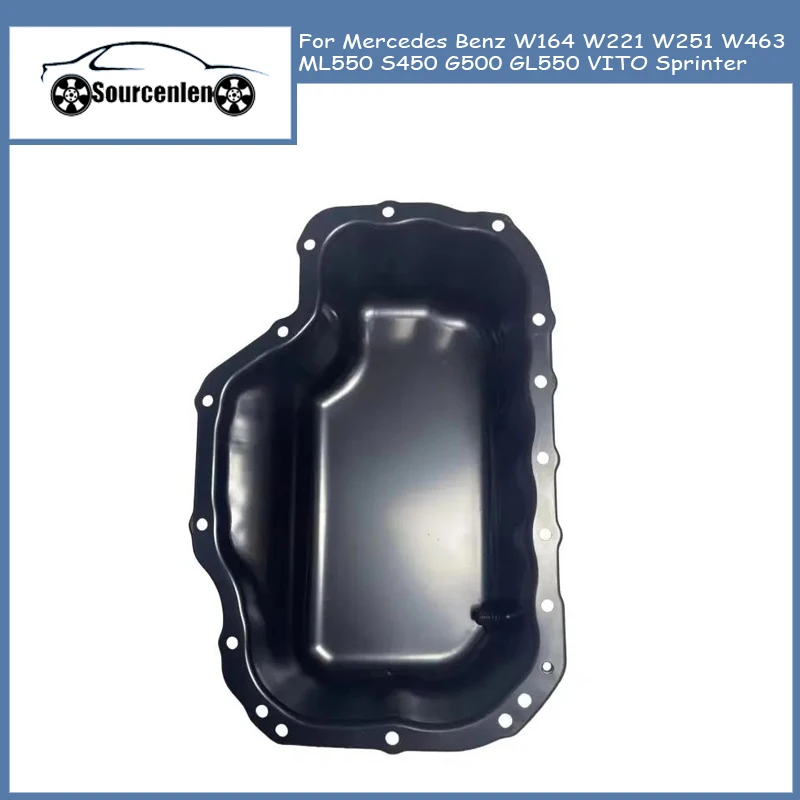 Brand Engine Oil Pan 2720100528 For Mercedes Benz W164 W221 W251 W463 ML550 S450 G500 GL550 VITO Sprinter A2720100528