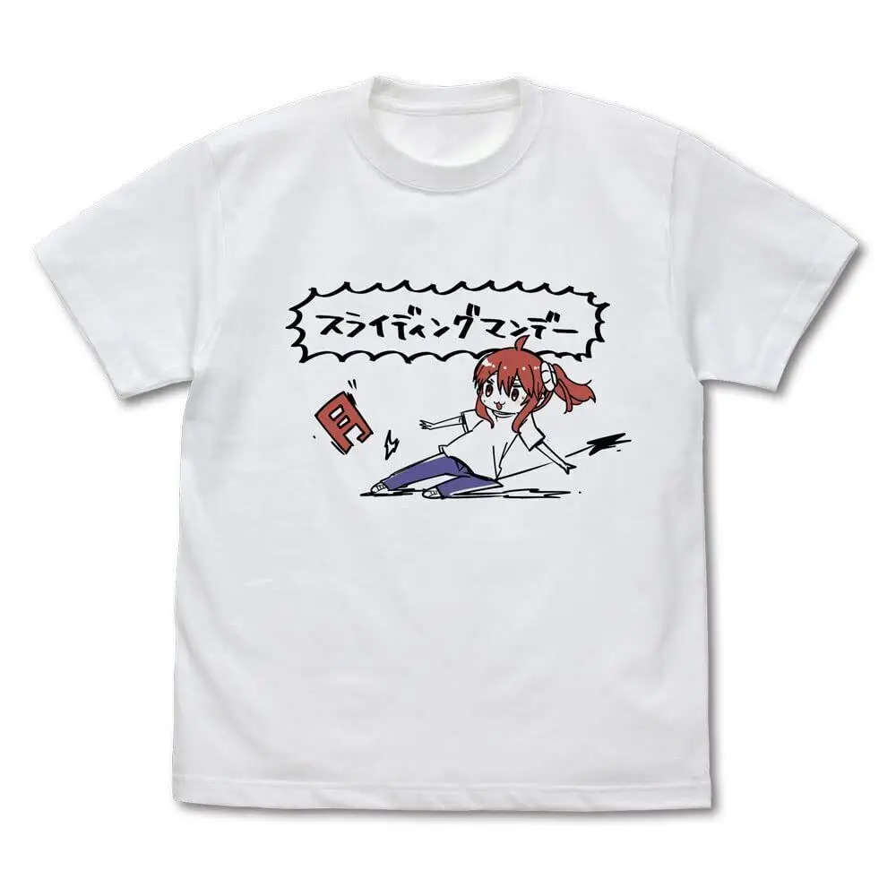 

Machikado Mazoku Sliding Monday T-shirt WHITE XLSize