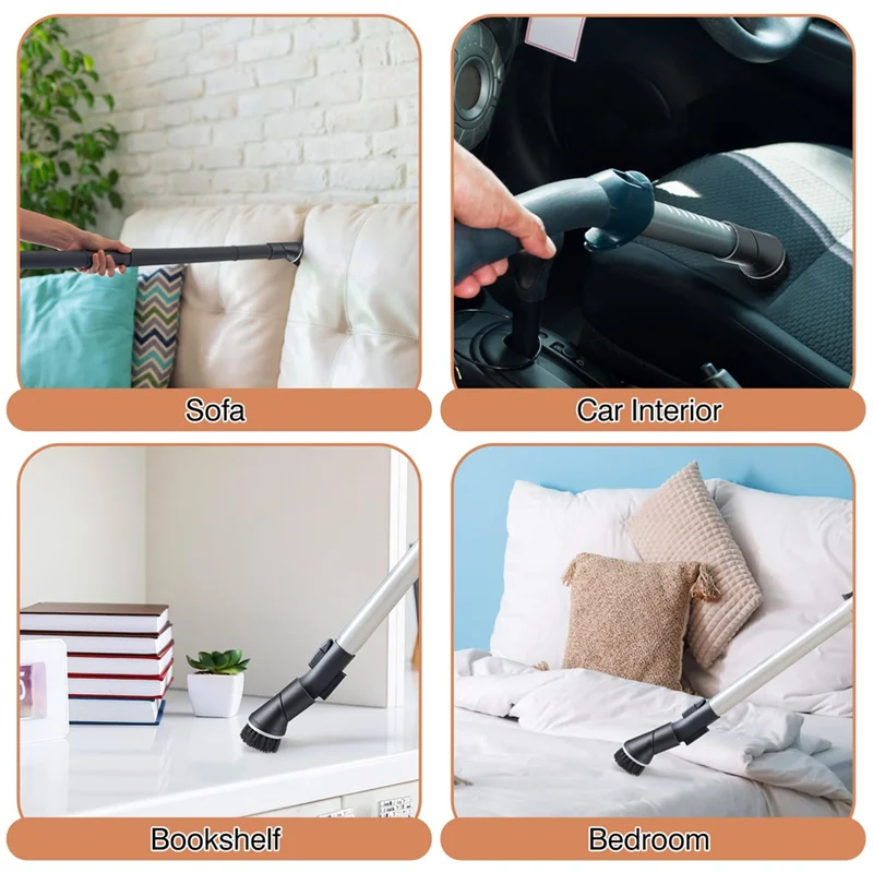 A76G-2 Pakiet szczotek do odkurzacza kompatybilnych z serią C i S, 35 mm SSP-10, 07132710, obrotowa szczotka do odkurzacza