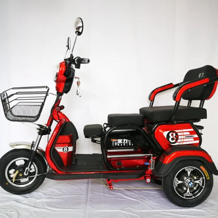 Elderly Leisure Electric Tricycle Small Electric Tricycle Folding Electric Tricycle