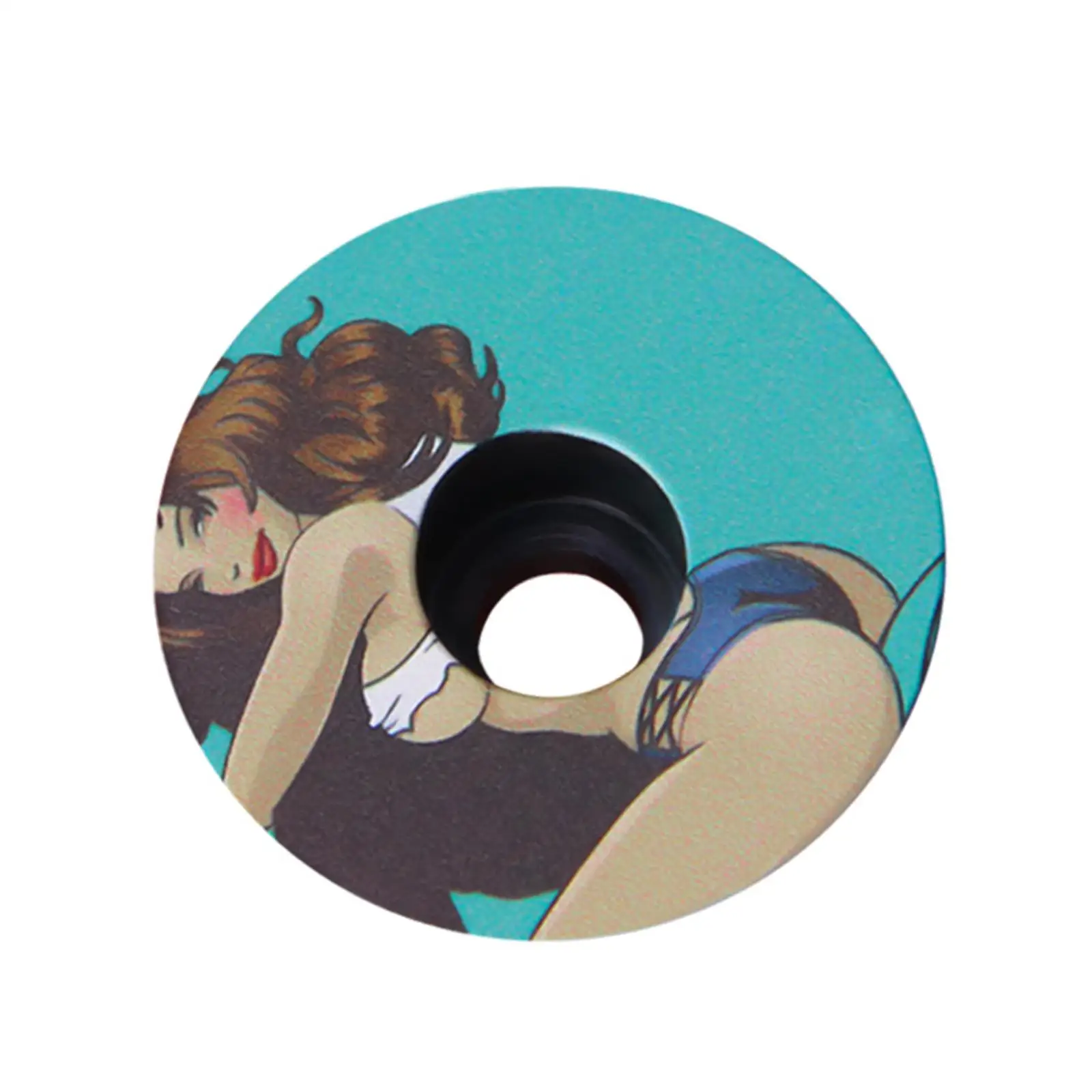 

Bicycle Headset Top Cap Lightweight 1 1/8" Easy Install Front Fork Stem Top Cap for Road Bicycle Biking Cycle Riding Hardware