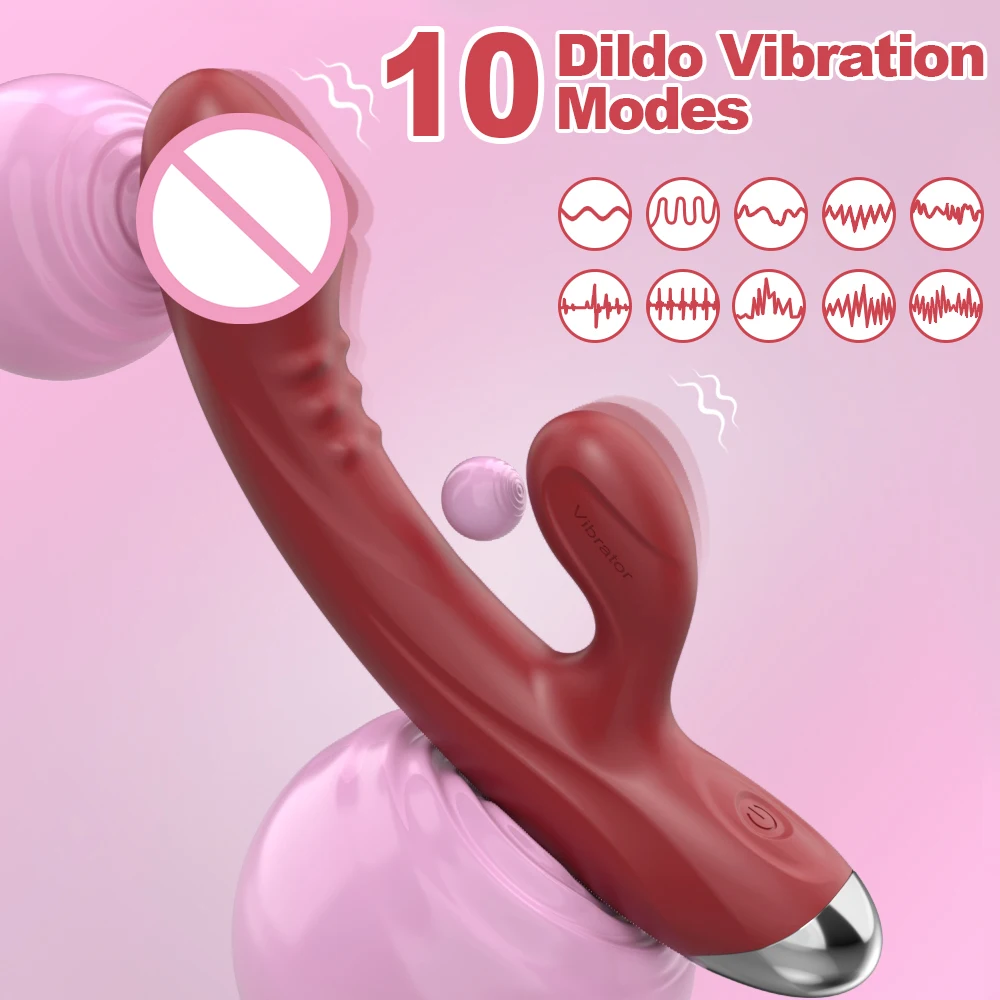 10 طرق أرنب هزاز للمهبل للنساء G-بقعة هزاز البظر محفز السلع الكبار الإناث الاستمناء لعبة الجنس للنساء