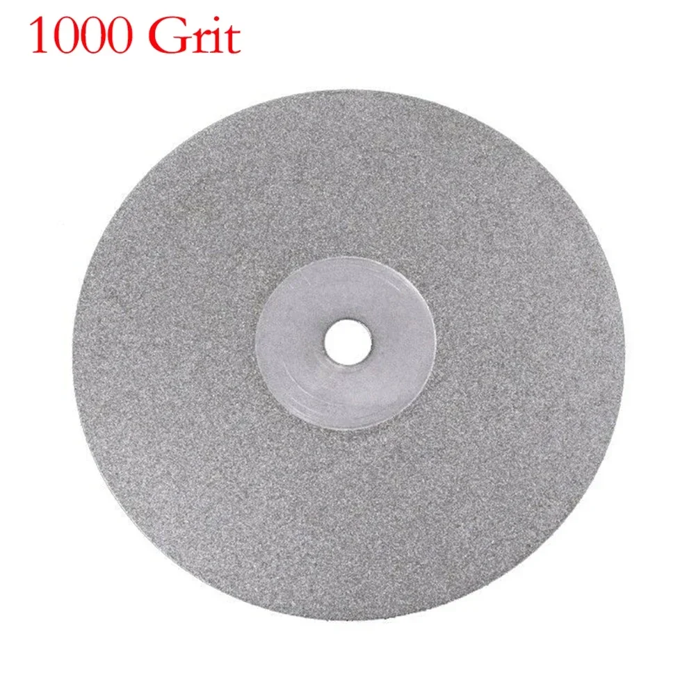 150mm Diamond Coated Flat Lap Wheel Jewelry Polish Grinding Disc 80~1500Grit  For Jade Polishing Stone Grinding Engraving