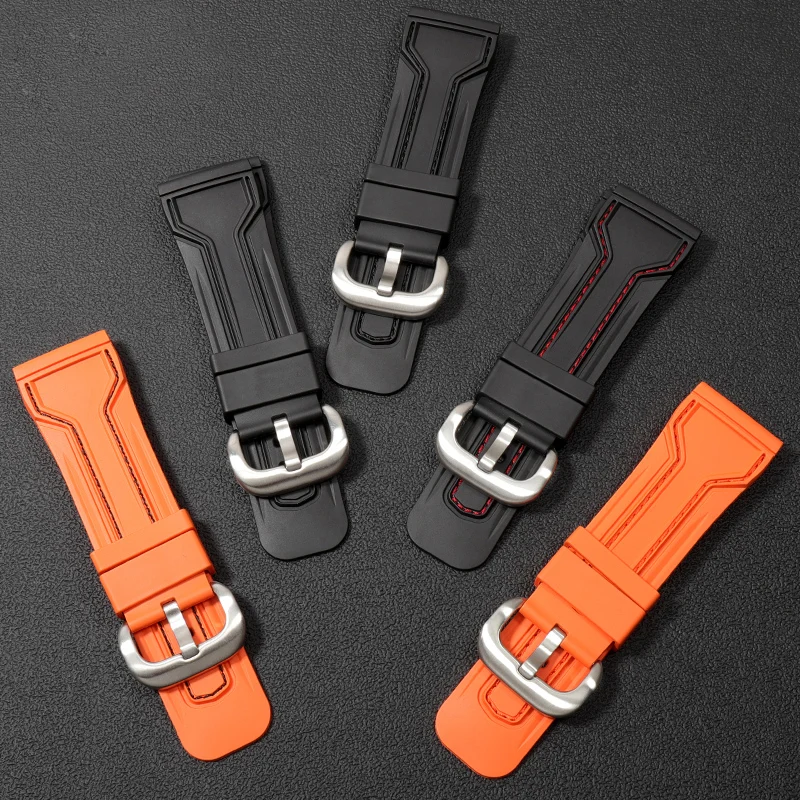 Watchband for Seven Friday Rubber Watch Strap Egler Waterproof Watch Band Sevenfriday P Series P3C/02/SF-M3/04/P1B/01 28mm