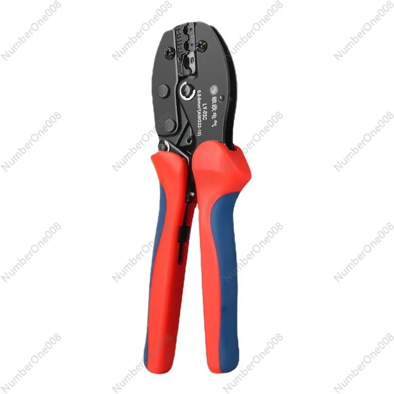 Pre-Insulated Wiring Terminal Crimping Pliers LY-03C Hand Pressure Clamp Wire Clamp Electricians' Pliers Wiring Clamp HS-30J/40