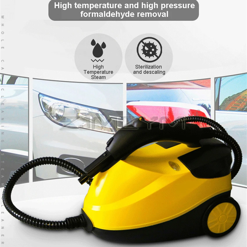 2000W 4Bar High Temperature Steam Cleaner Sterilization Kill Mites Disinfector Air Conditioning Kitchen Hood Car Cleaner