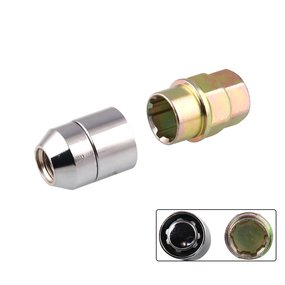 4X Auto M12 X 1,5 Locking Rad Muttern Konischen Sitz Anti diebstahl Sicherheit Auto Rad Locking Auto Zubehör – Detail 11