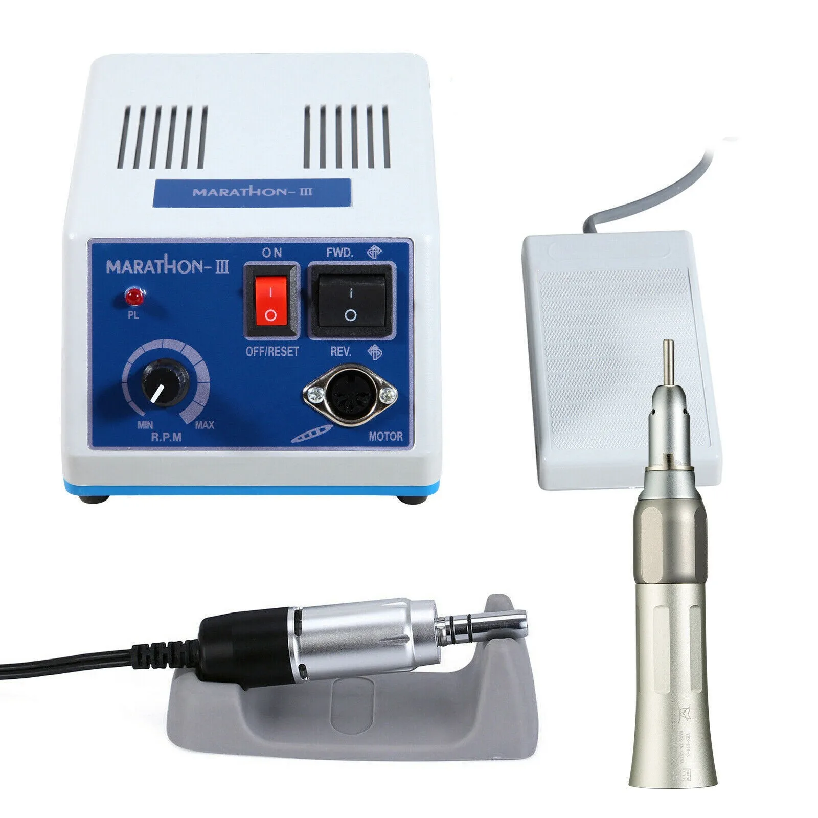 

Dental Lab Marathon Electric Micromotor Polishing Motor N3 Machine +Straight Handpiece