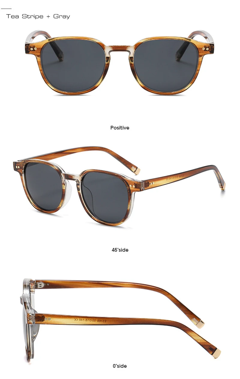 SHAUNA Retro Platz Frauen Polarisierte Sonnenbrille Mode Nieten Dekoration Männer Punk Fahren Sonnenbrille Shades UV400 – Detail 11