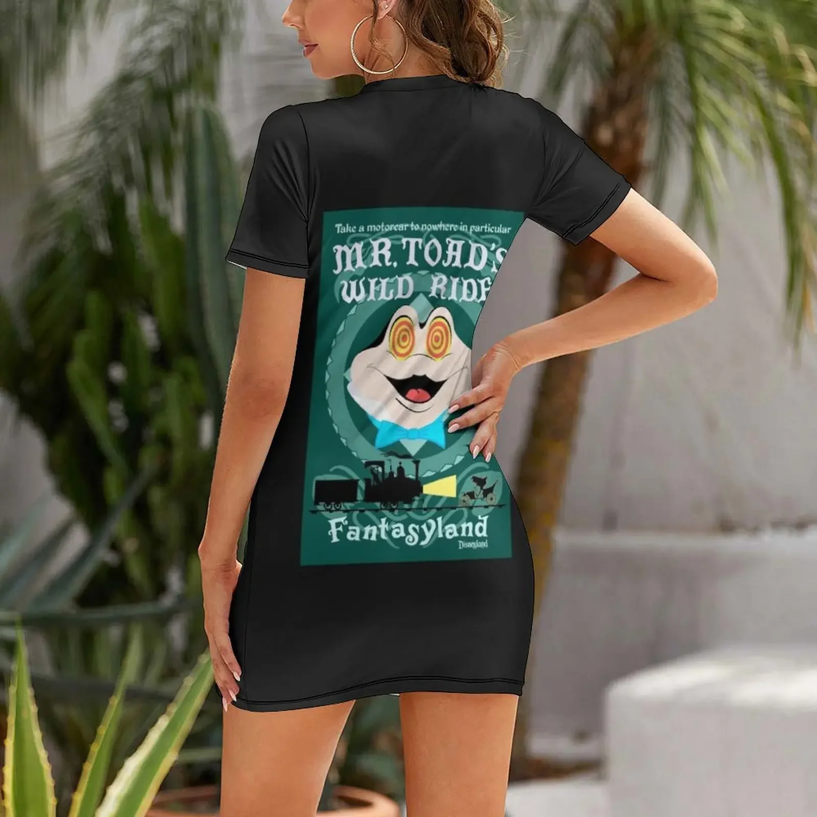 Mr. Toad's Wild Ride Classic T-Shirt Kurzarmkleid Damenkleid Kleid