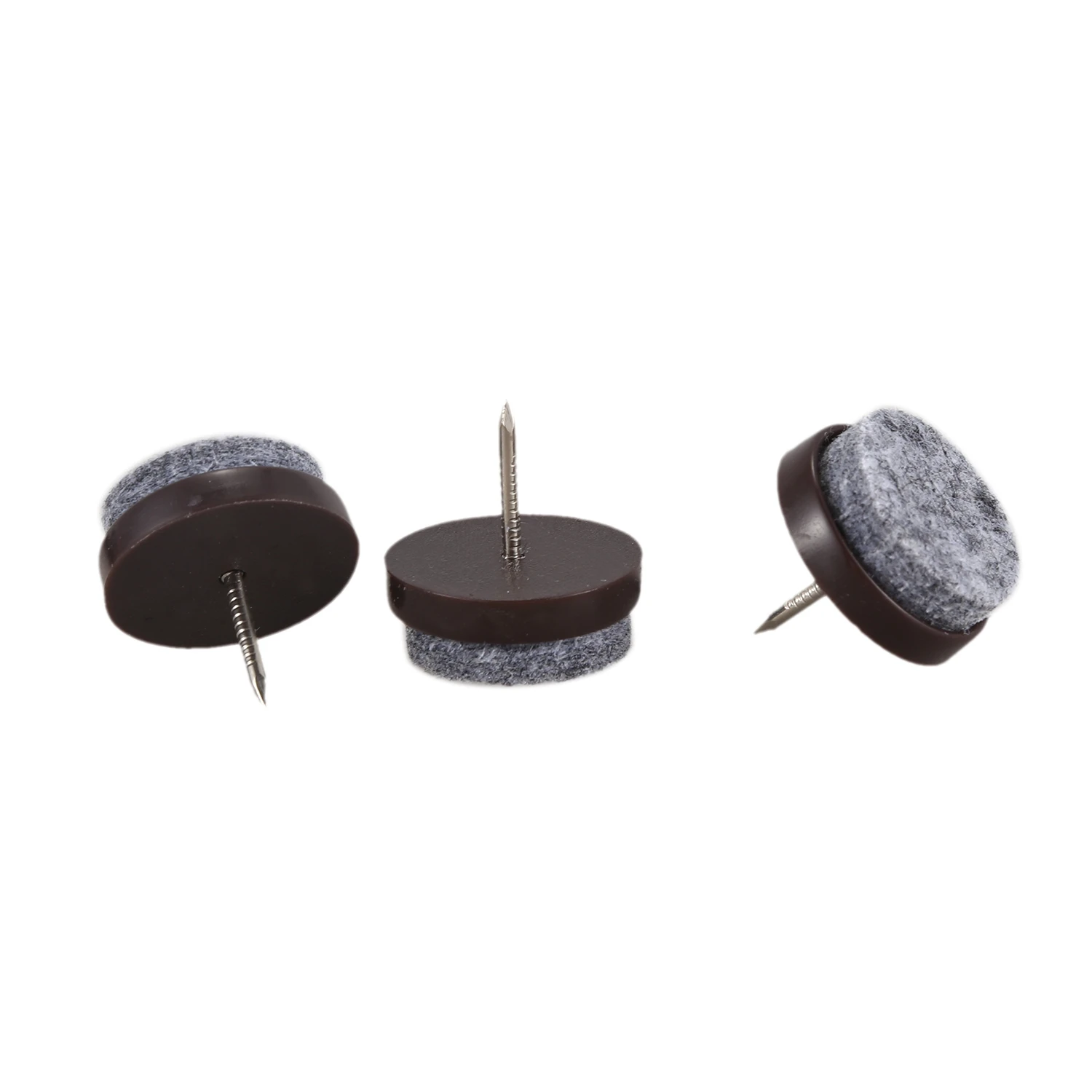 

F-3C 50Pcs Chair Leg Floor Felt Pad Skid Glide DIY Nail Protectors 22Mm