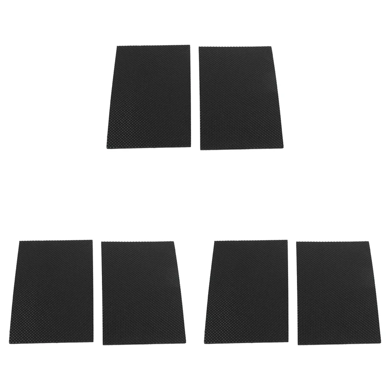 

HLZS-6 Tablets Anti Slip Furniture Pads Self Adhesive Non Slip Thickened Rubber Feet Floor Protectors For Chair Sofa