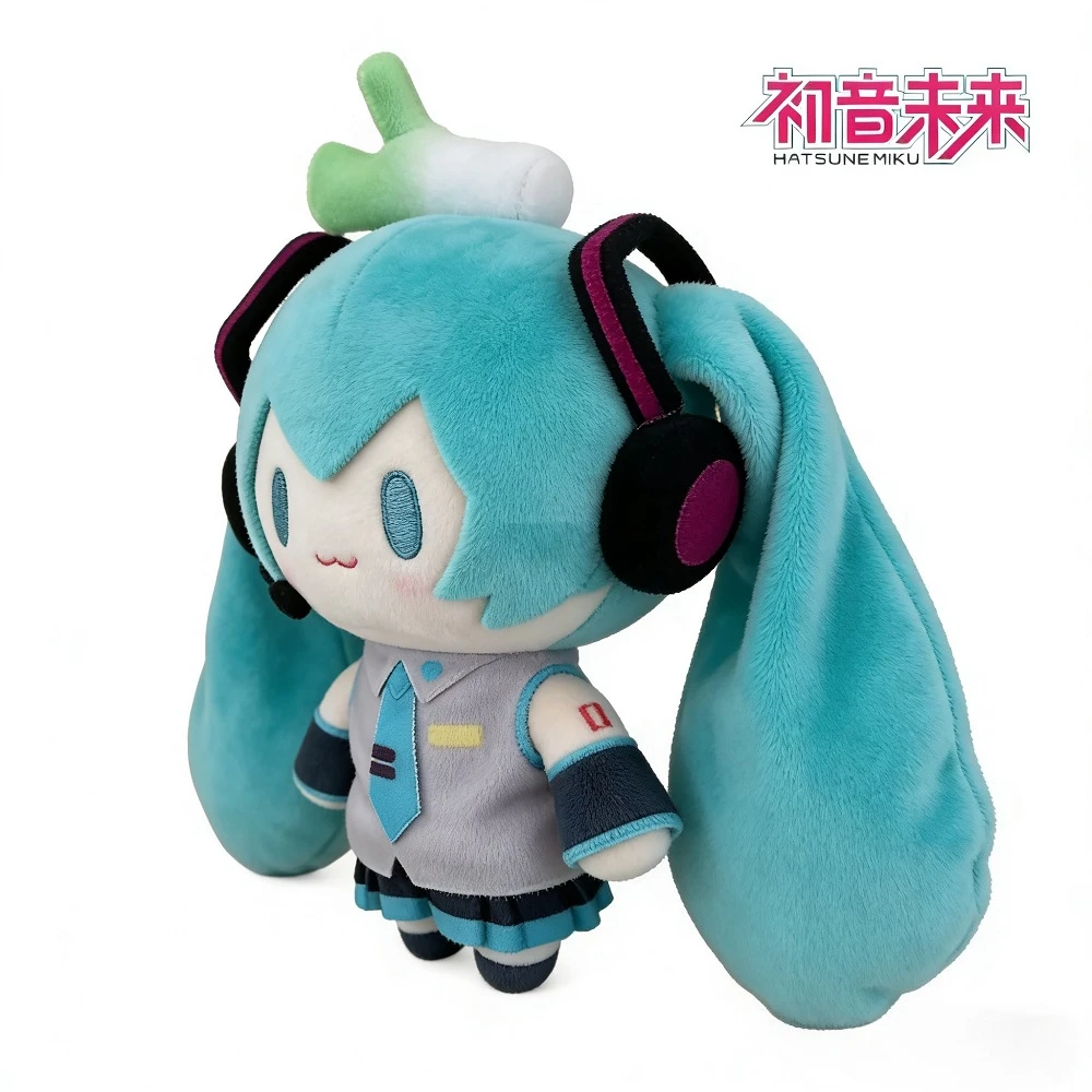 Hatsune Miku – poupée en peluche de dessin animé, oreiller périphérie, peluche douce, belle décoration de chambre, cadeaux de vacances pour garçons et filles