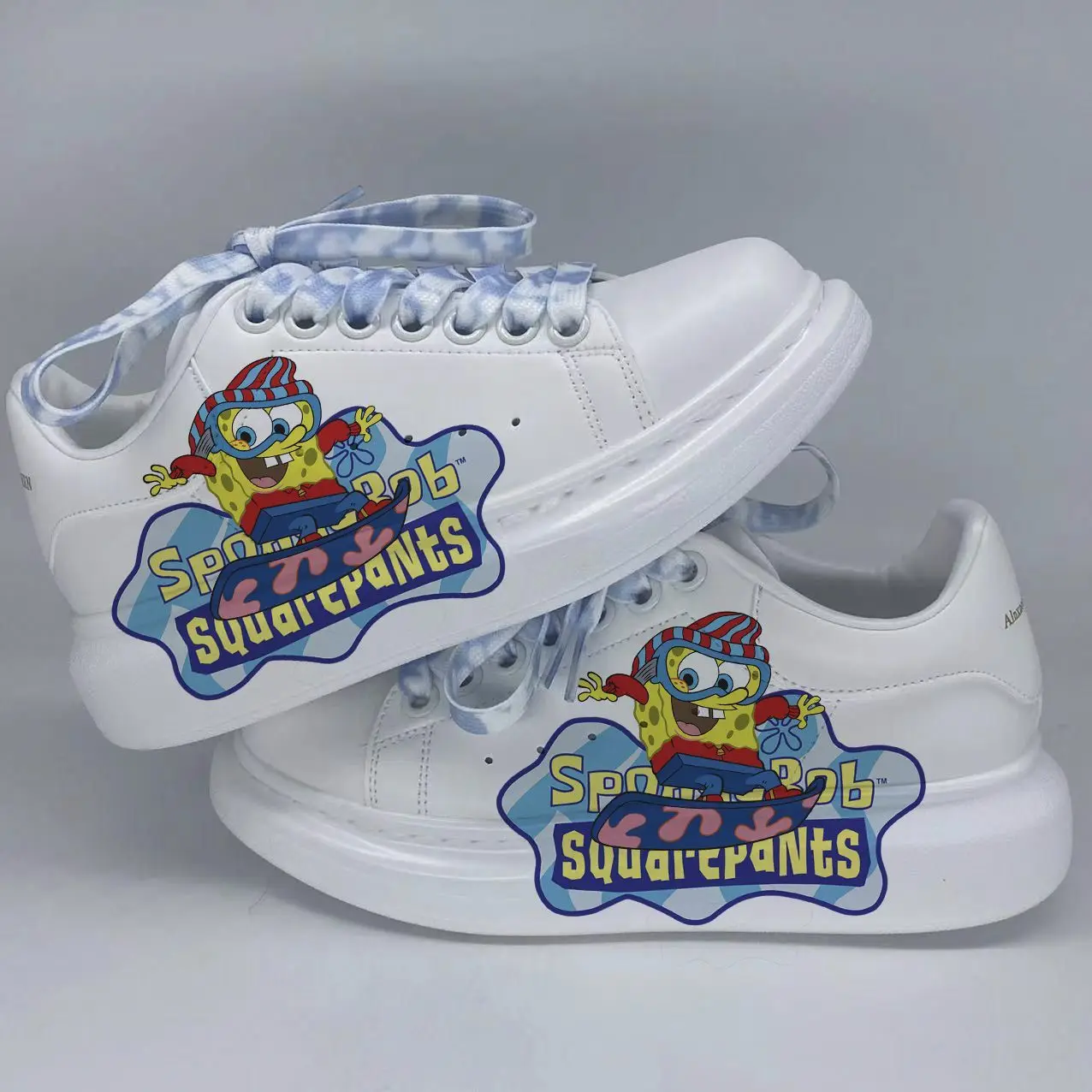 Spongebob Shoes Couple Board Shoes Anime Patrick Star Casual Sneakers 2025 New Children Tennis Shoes Height Increasing Shoes