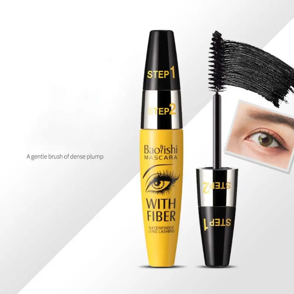 Mascara de maquillage imperméable pour les yeux, allongement des cils, naturel, longue durée, non épanoui, curling