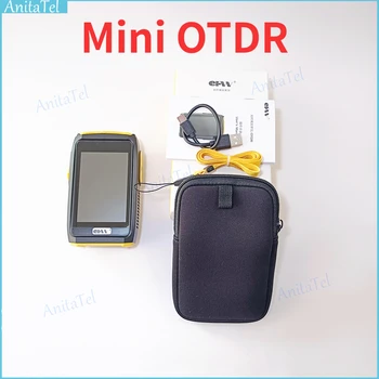 Smart Mini OTDR 1550nm 20dB Active Fiber Testing Optical Time Domain Reflectometry Touch Screen VFL OPM OLS eFVV-100U FTTH Tool