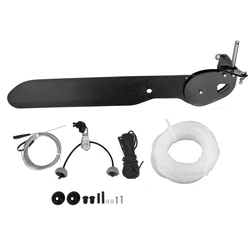 Plastic Kayak Rudder Kit, Portable Wear-Resistant Rudder Blades, Suitable for Canoes and Inflatable Boats