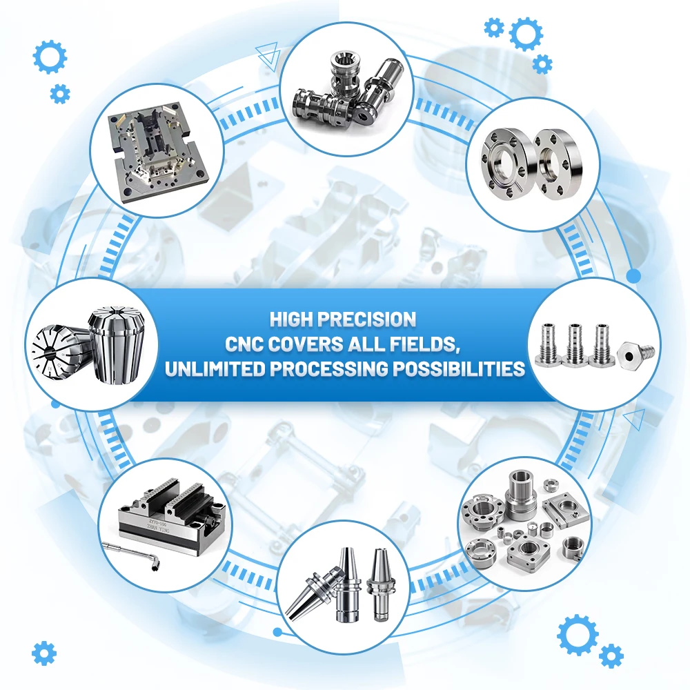 T-540 Vertical Drilling Milling Machine High Speed 4-axis CNC VMC Machine Horizontal Automatic Metal 5 Axis Milling view 6