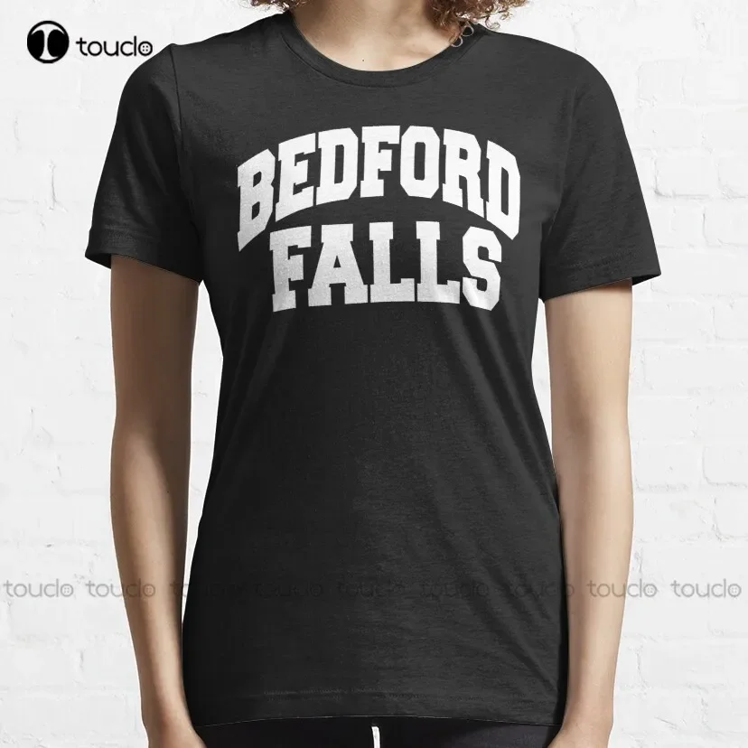 Bedford Falls T-Shirt Mens Shirts Casual Custom Aldult Teen Unisex Digital Printing Tee Shirt Xs-5Xl Classic Tshirt