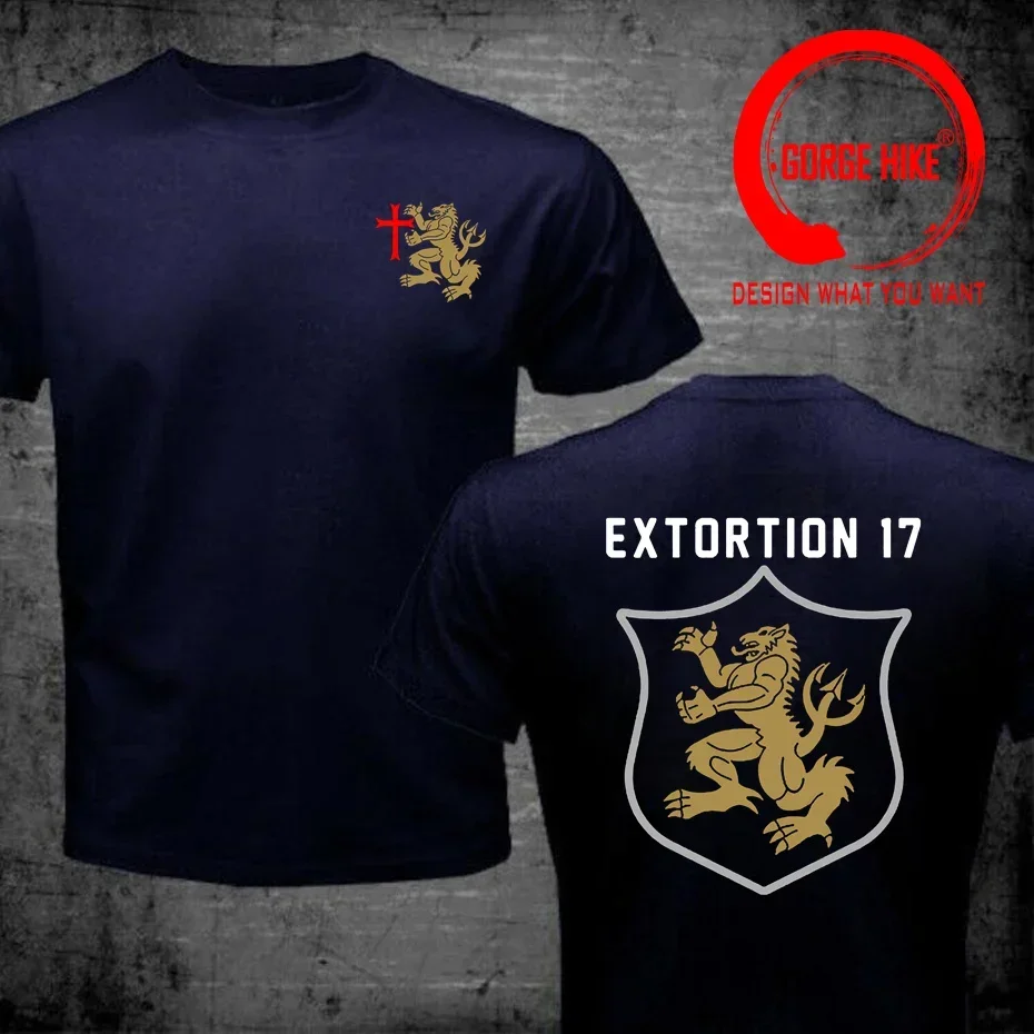 Norway Marines Extortion 17 Gold Squadron Nswdg T-Shirt Cotton Tee S-6Xl Streetwear Tshirt New Popular Retro Unisex Men T Shirts