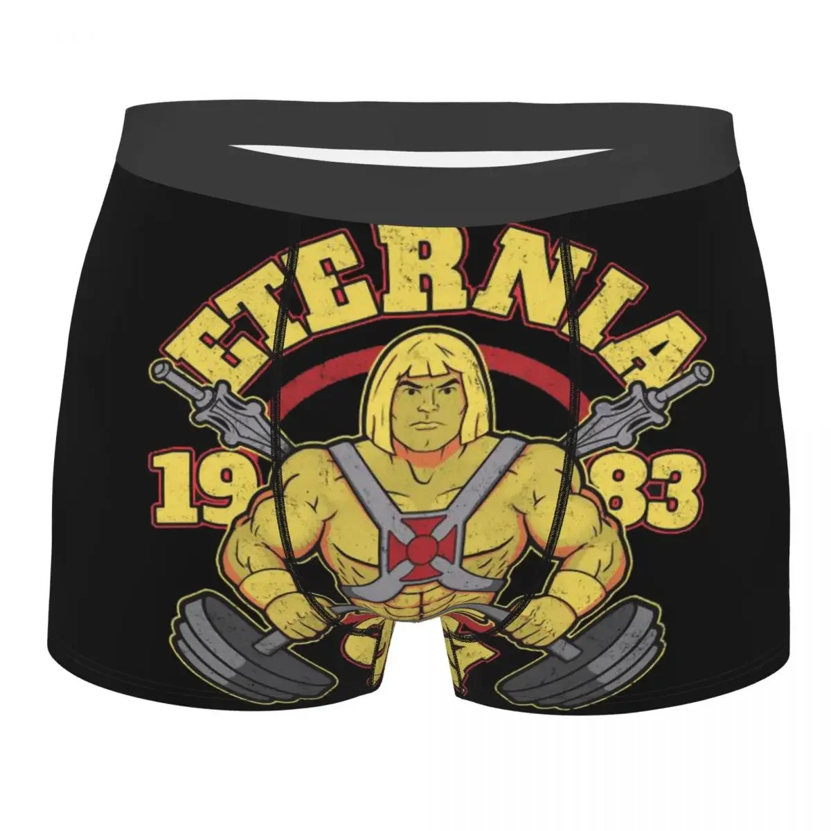 He-Man Eternia Graphic Man's Boxer Briefs Underpants Masters Of The Universe Highly Breathable Top Quality Birthday Gifts