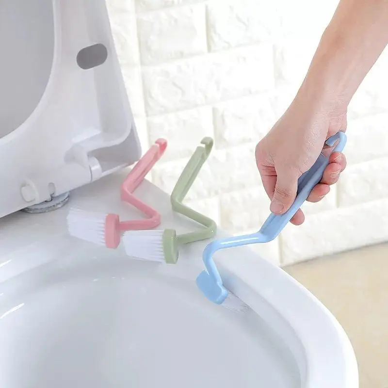 1/2/3Pcs Curved Toilet Brush Long Handle Toilet Cleaning Brushes Household Deep Cleaning Tools Bathroom Accessories