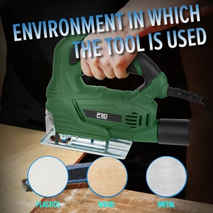 Variable -Geschwindigkeitsufer für Holz, elektrische Werkzeuge der Metallbasis, Kohlenstoffbürsten, sechseckiger Schlüssel, 500W, 220 V. 10 Hauptverkäufe Serra Sabre 220V - №3