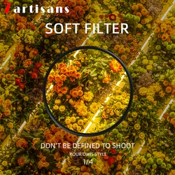 7artisans Camera Lens 1/4 Soft Filter Ultra Slim Frame Waterproof AGC Optical Glass 46mm 49mm 55mm 58mm 62mm 67mm 72mm 77mm 82mm