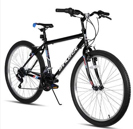 

Hiland New Design Mountain Bike 26 Inch 24 Inch Bike with V Brake High Carbon Steel Frame 18 Speeds for Youth Women Men