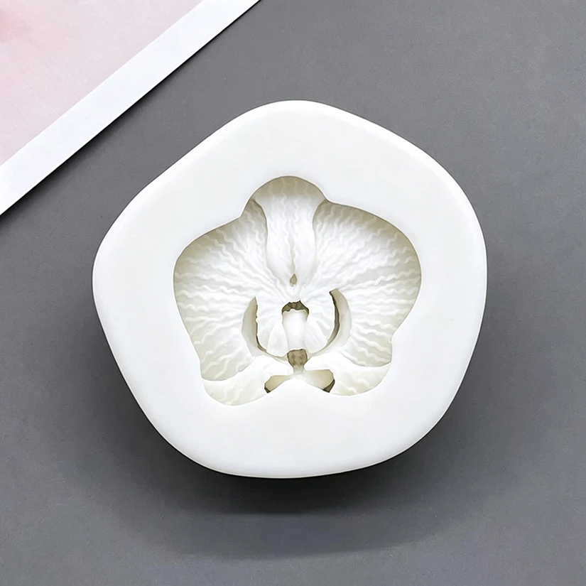Moth Orchid  Silicone Cake Baking Mold Sugarcraft Cupcake Baking Mould Resin Tools Fondant Cake Decorating Tools