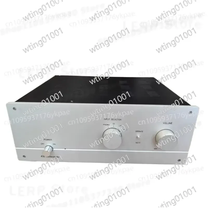 for M77 Vacuum Tube Preamp Enclosure Audiophile DIY Housing Chassis 430x160x330mm Metal Shell for Audio Amplifier Build