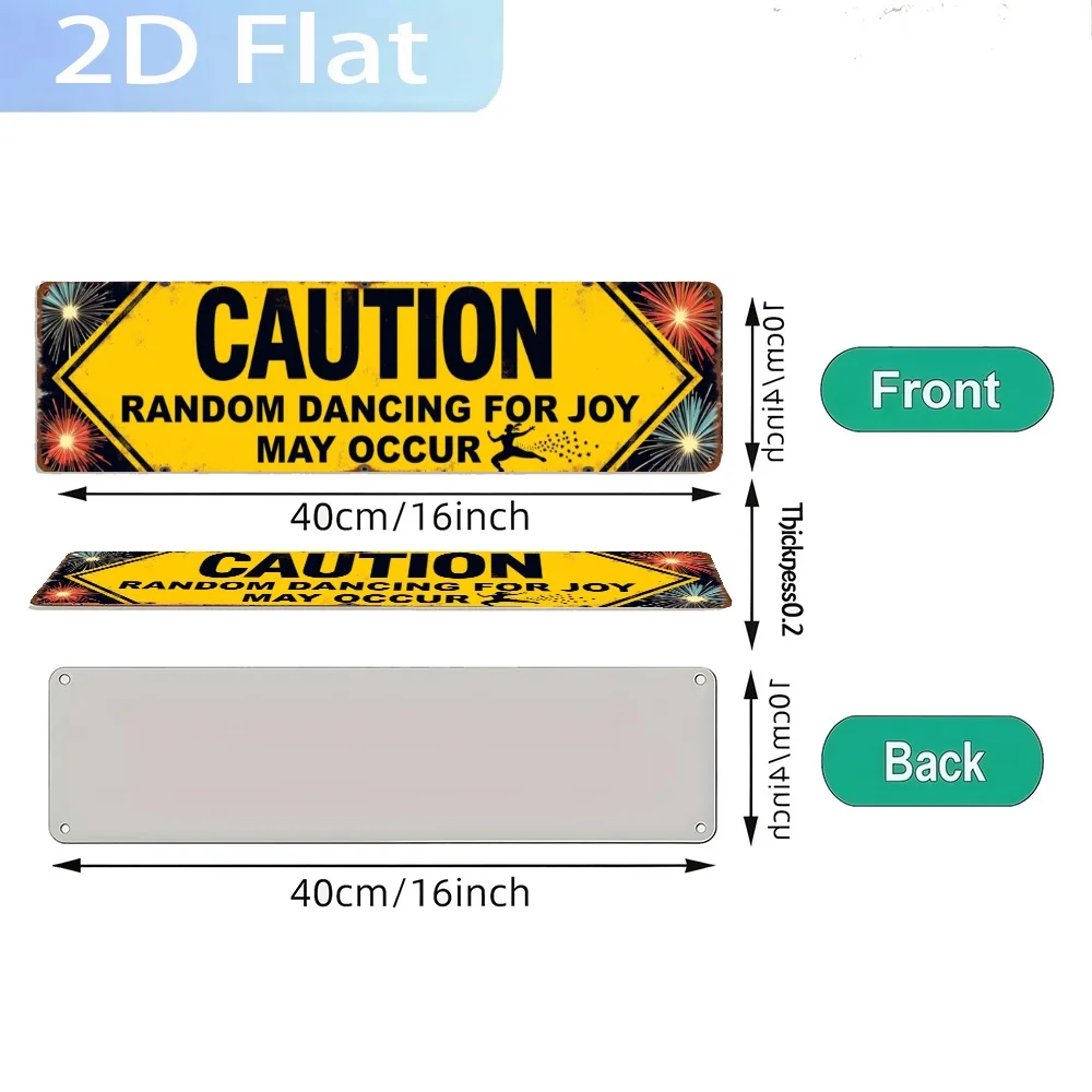 2D Flat,Spontaneous Happy Dancing