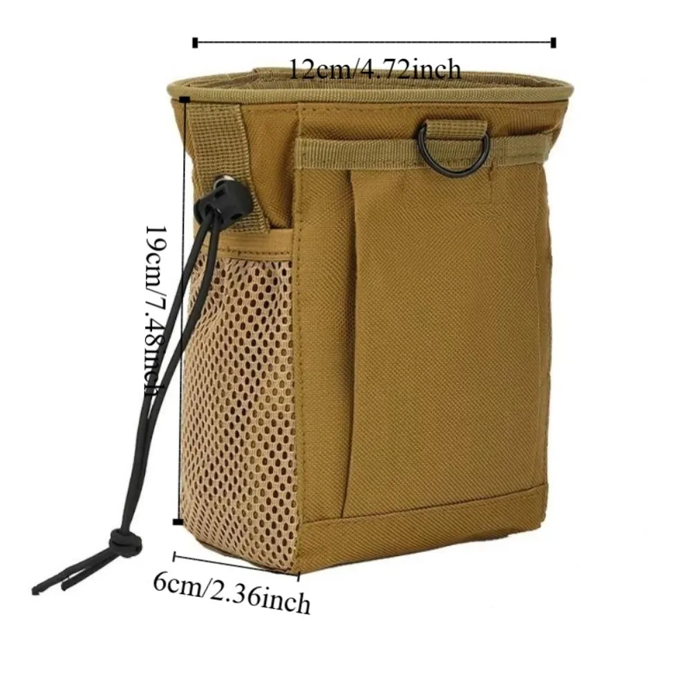 Marsupio Oxford Drastring Durevole nylon kaki Custodia per cellulare Accessori Cintura multiuso regolabile Marsupio da allenamento