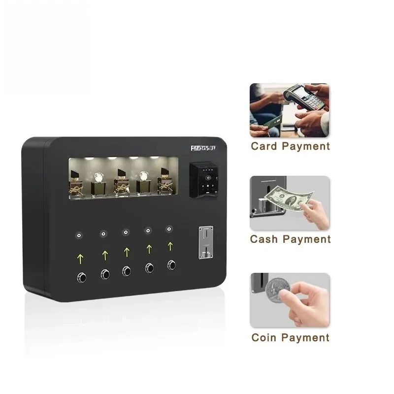 Perfume Spraying Vending Machine Fragrance Vending Machine With Coin-Operated Retail Perfume Spray