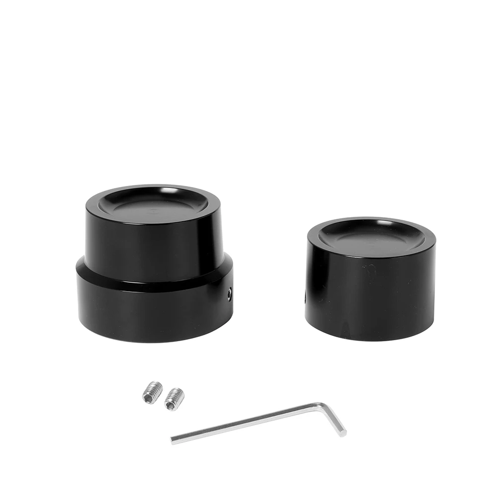 2pcs/4pcs Motorcycle Front & Rear Axle Nut Covers Caps For Harley Sportster XL883 XL1200 Dyna Street Bob Touring Road King V-Rod