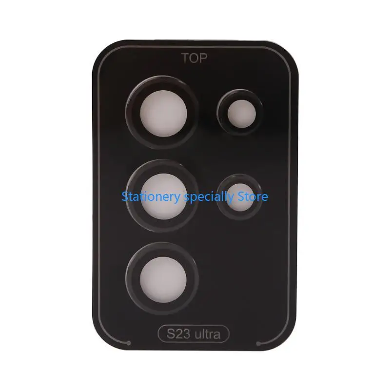 

P0RB Camera Lens Tempered Glass for SAMS23 Cellphone Accessories Scratch-Proof Camera Cover Camera Lens Protector