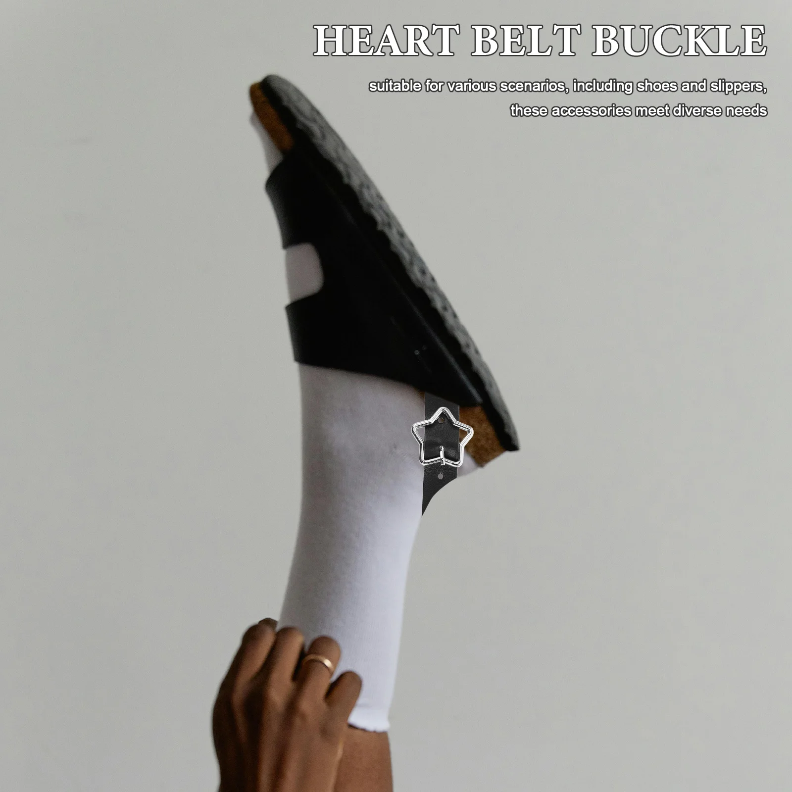 10 szt. Ozdoby do butów w kształcie pięcioramiennej gwiazdy, zestaw sztucznych klamer do butów, modne akcesoria DIY