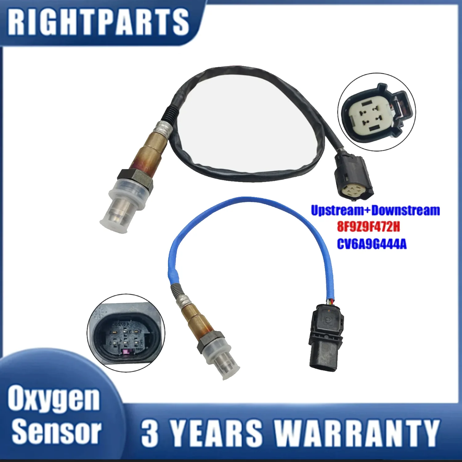 New Upstream&Downstream Oxygen O2 Sensor For Ford Focus 2.0L 2012 2013 2014 CV6A9G444A 8F9Z9F472H