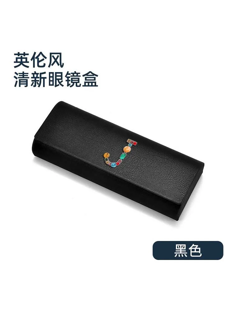 Customized High-End Portable Eyewear Cases: Premium Safety for Specs Personalized Customer Name Artistic Letter Decor