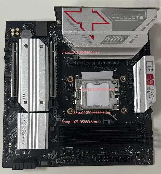 

Материнская плата For Seven Rainbow BATTLE-AX B850M-PLUS WIFI V14, контроллер LPC, чипсет B850, поддержка интерфейса AM5