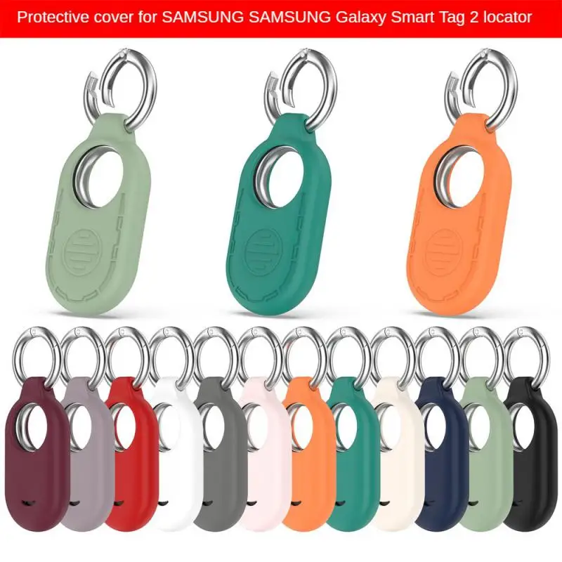 2/3/4PCS Suitable For samsung Locator Protective Case Applies To Tag2 Silicone Case Easy To Install Silicone Material