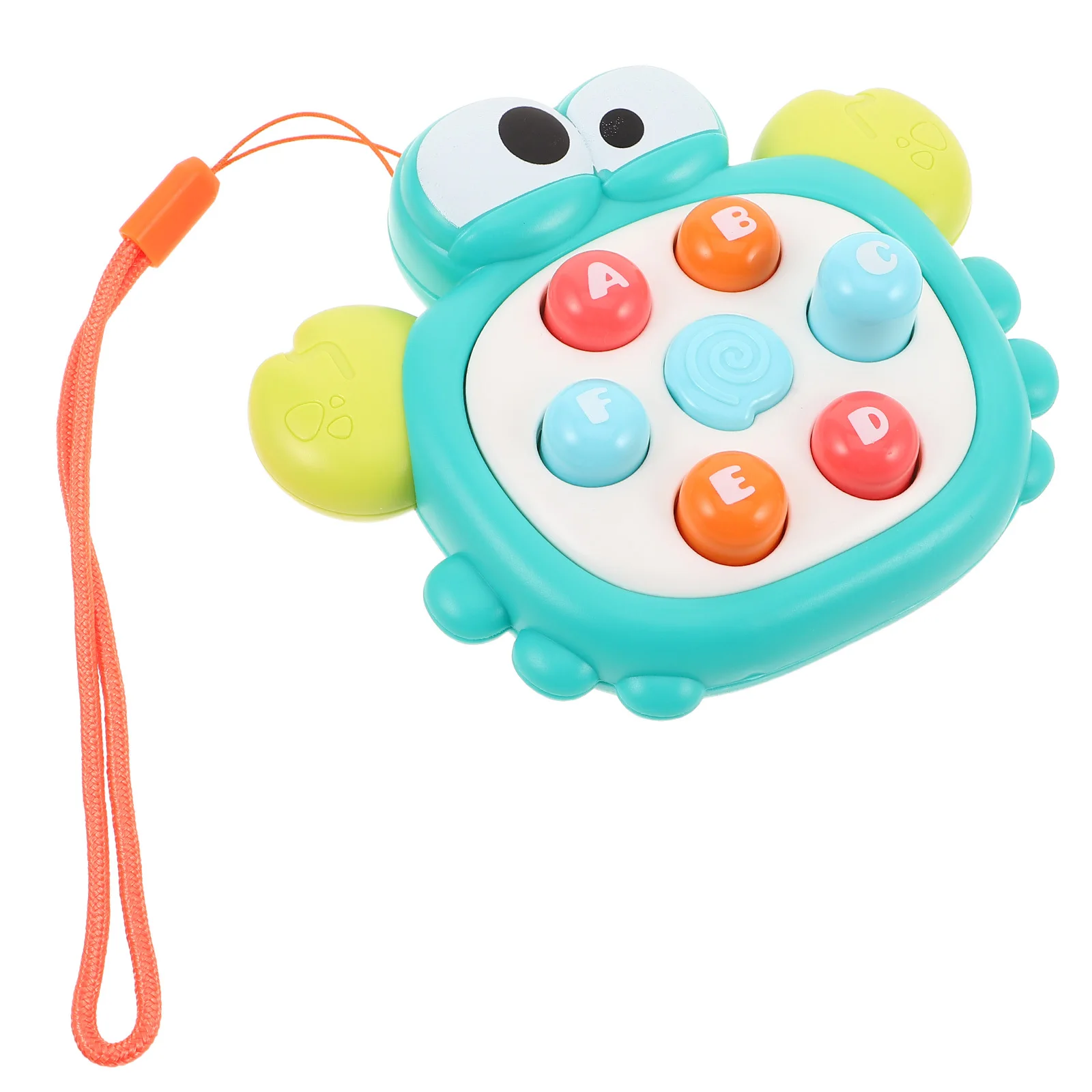 

Handheld Early Learning Mini Sensory Button Game Portable Interactive Educational Pounding Play for Boys Girls Travel Party