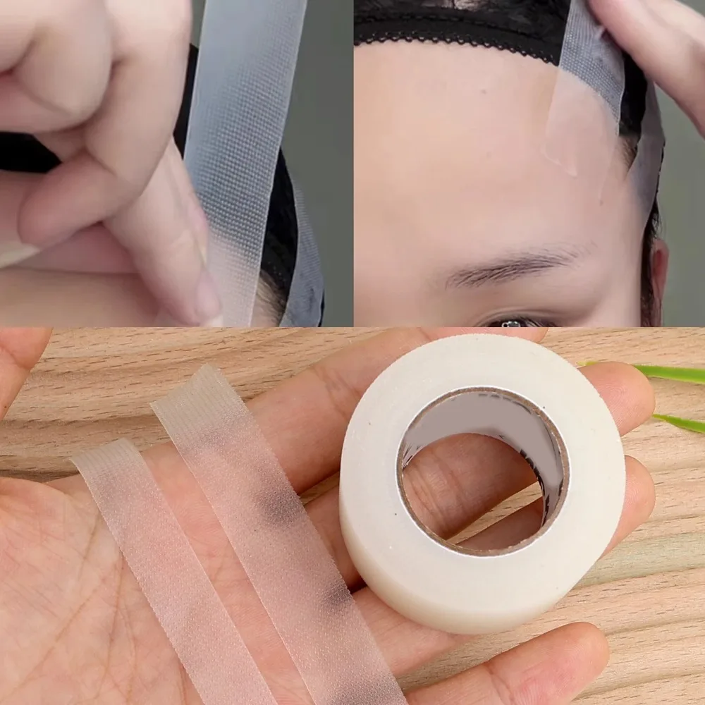 Nova Fita Facial PE de 8M/Rolo Profissional para Levantar Rugas, Fita para Pálpebra Dupla, Ferramenta de Maquiagem Respirável, Fita para Maquiagem Cosplay
