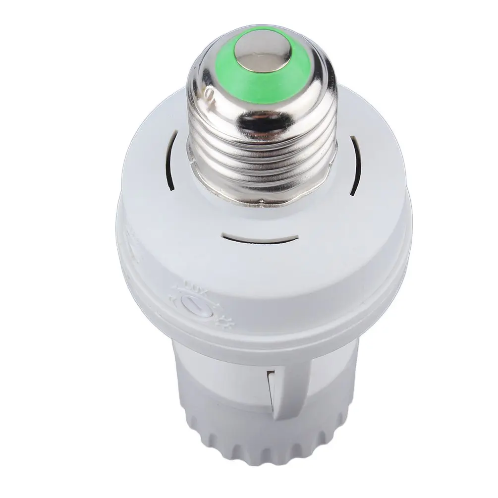 110V-240V E27 Lamp Base Infrared Motion Sensor Light Switch Holder Socket Adapter E27 Converter Lighting Accessories