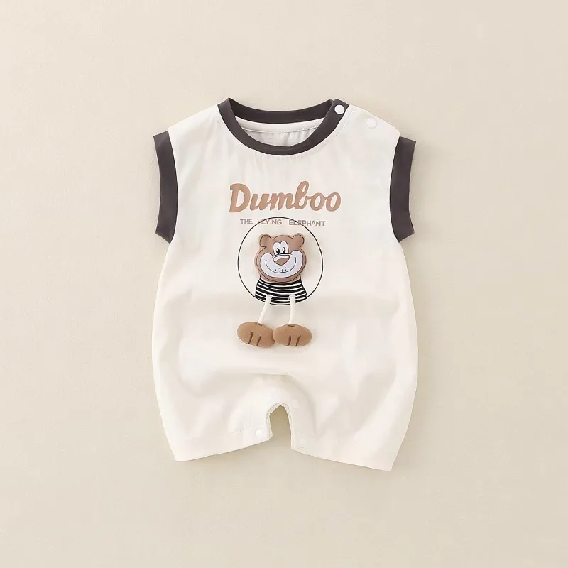 

Летний комбинезон для малышей Happy Bear, комбинезон для новорожденных, для прогулок