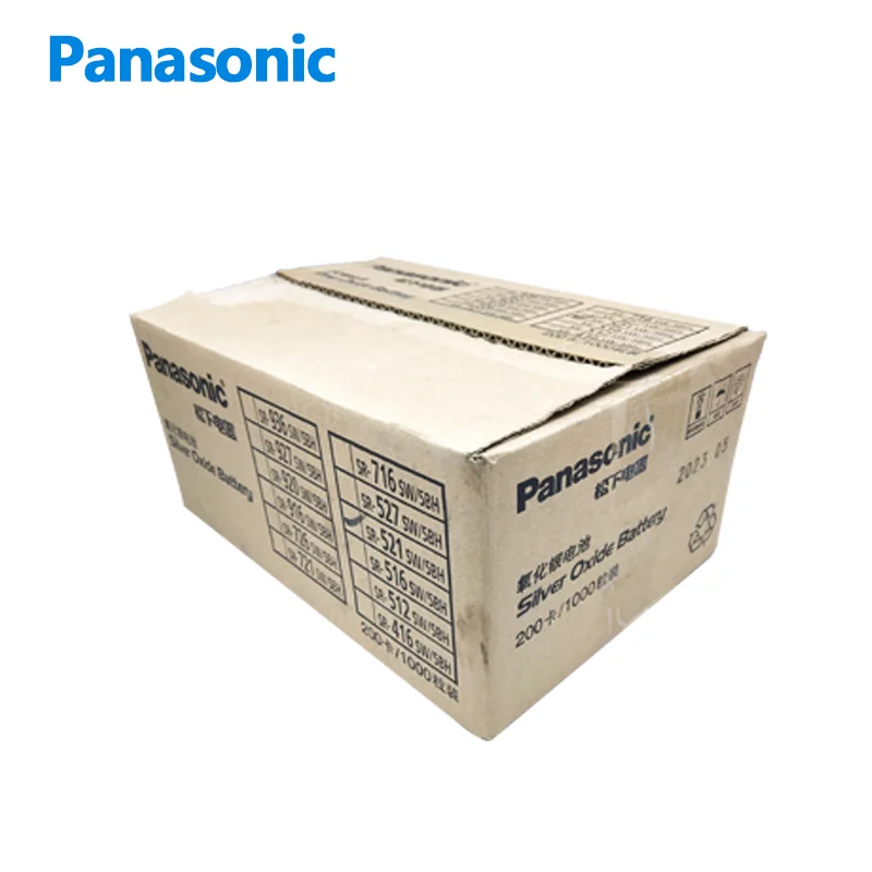 Panasonic-Batería Electrónica de botón SR521, 1,55 V, adecuada para Casio Longines Cartier Blue Balloon Innauge
