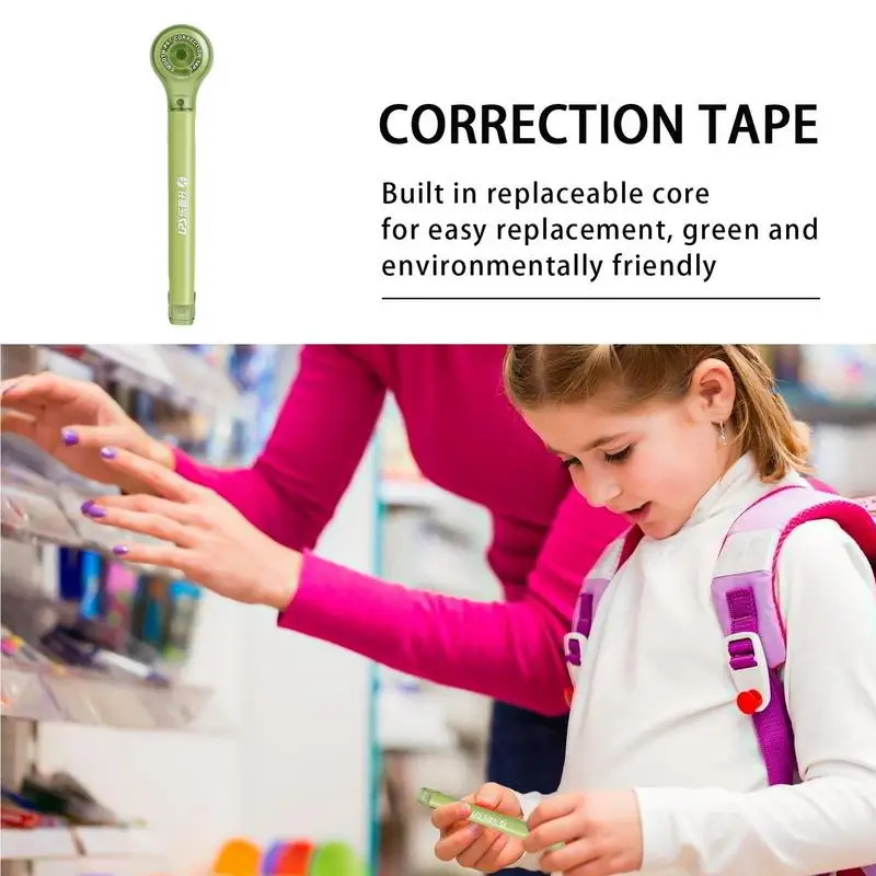 Correction Tape Cute Easy To Use Applicator For Instant Corrections Stationery Set For Students Transparent Corrective Tapes