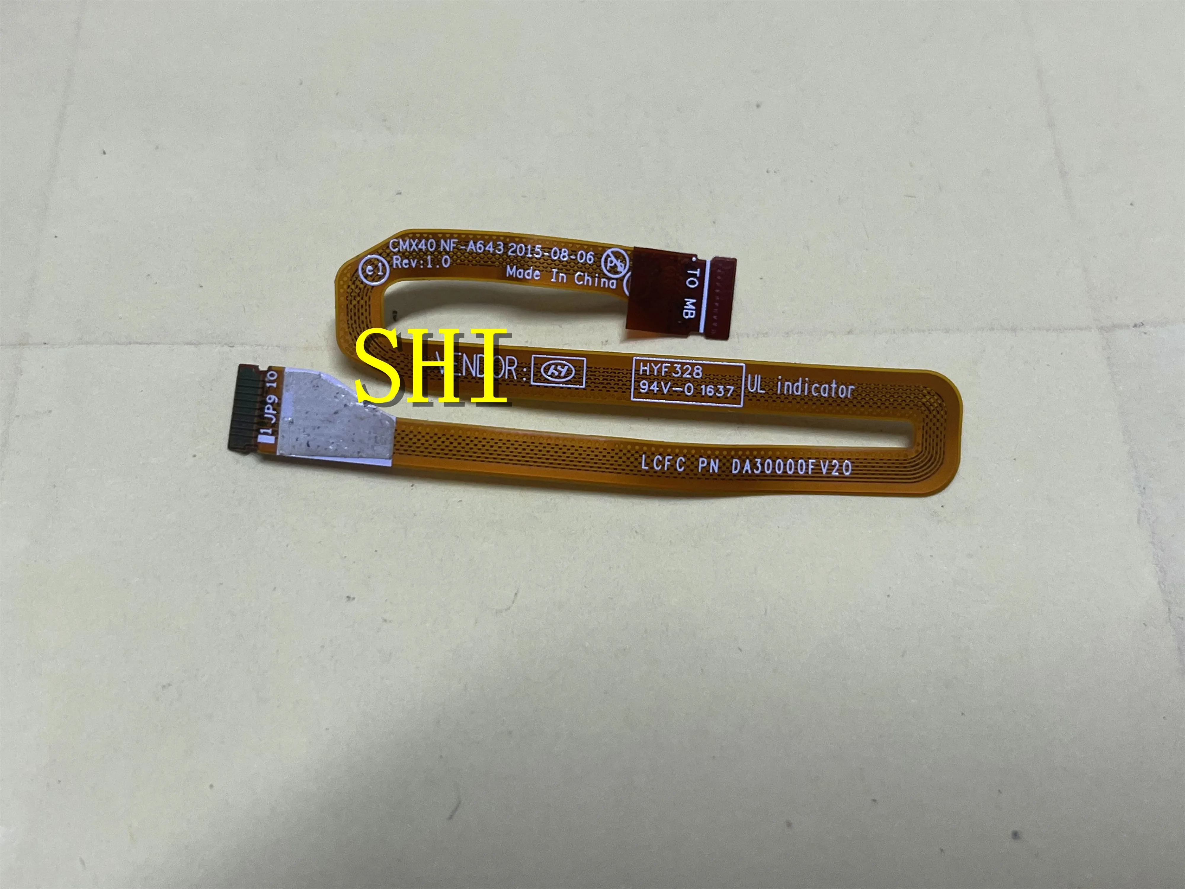NF-A643 используемый оригинальный для Lenovo MIIX 700 700-12isk сенсорный гибкий кабель CMX40 протестирован, нормально, бесплатная доставка
